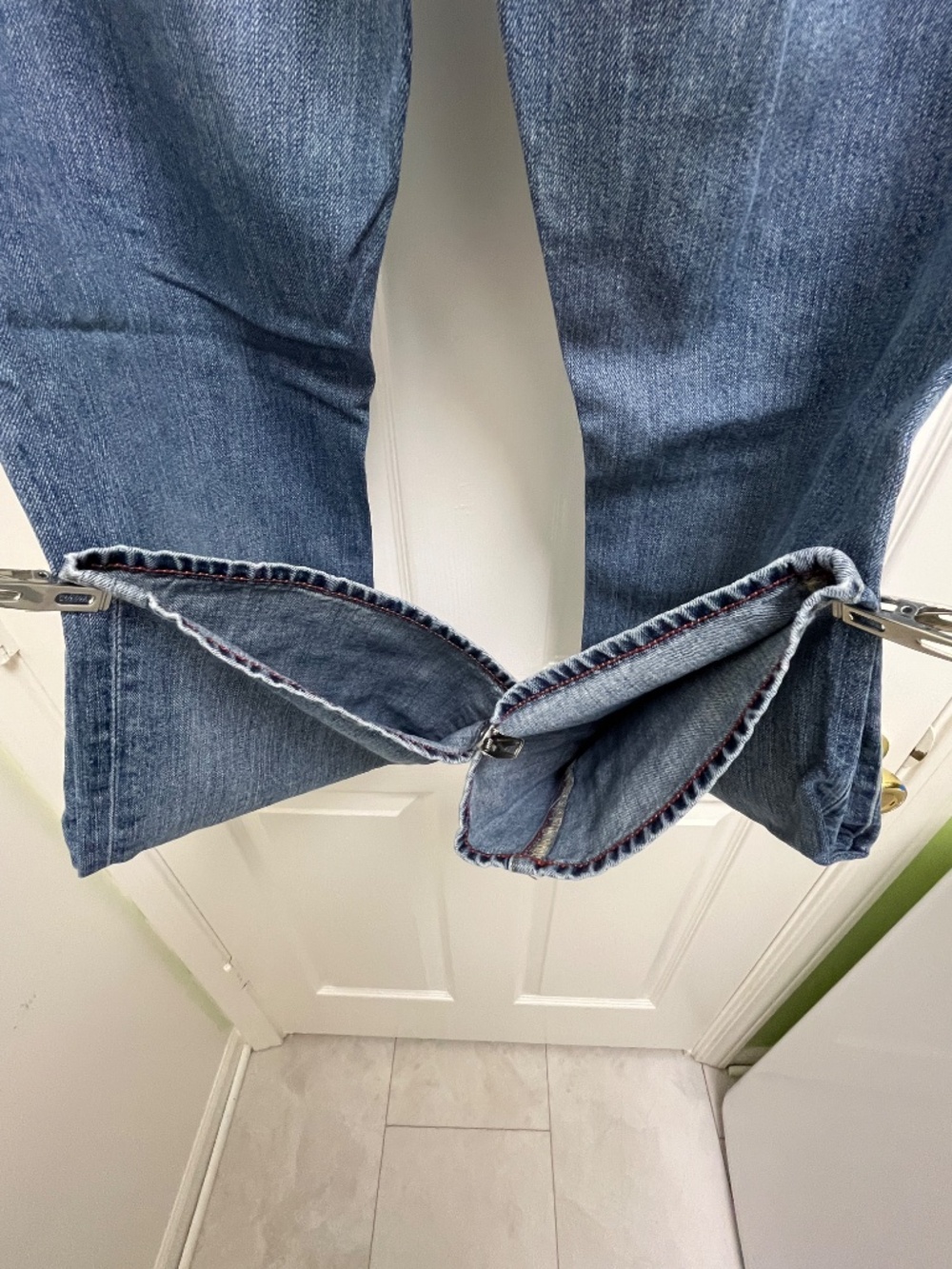 Unisex Old Navy Distressed Bootcut 30W x 30L - Picture 12 of 16